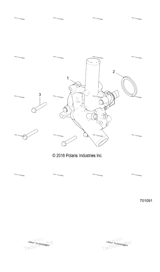 Engine, Cooling, Waterpump Z17va/E/X87 All Options