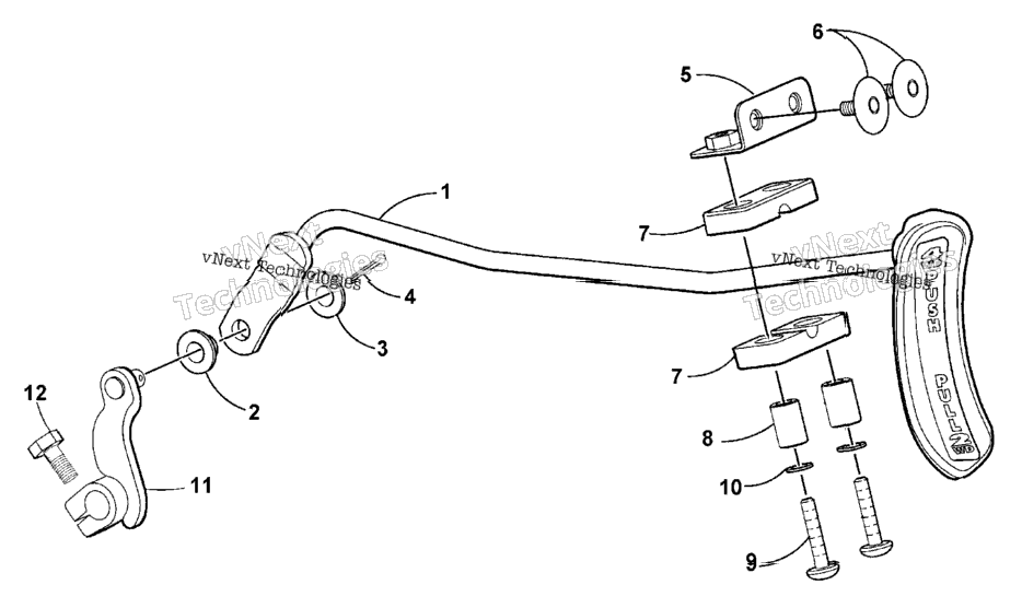 Front Shift Linkage Assembly