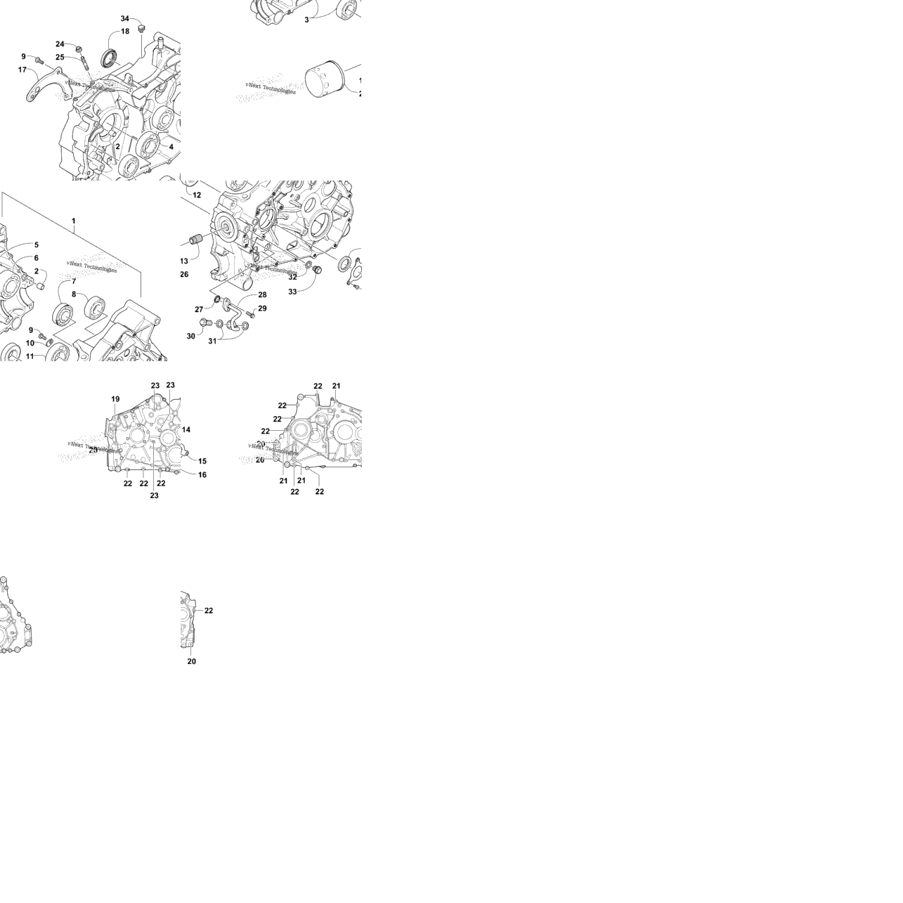 Crankcase Assembly