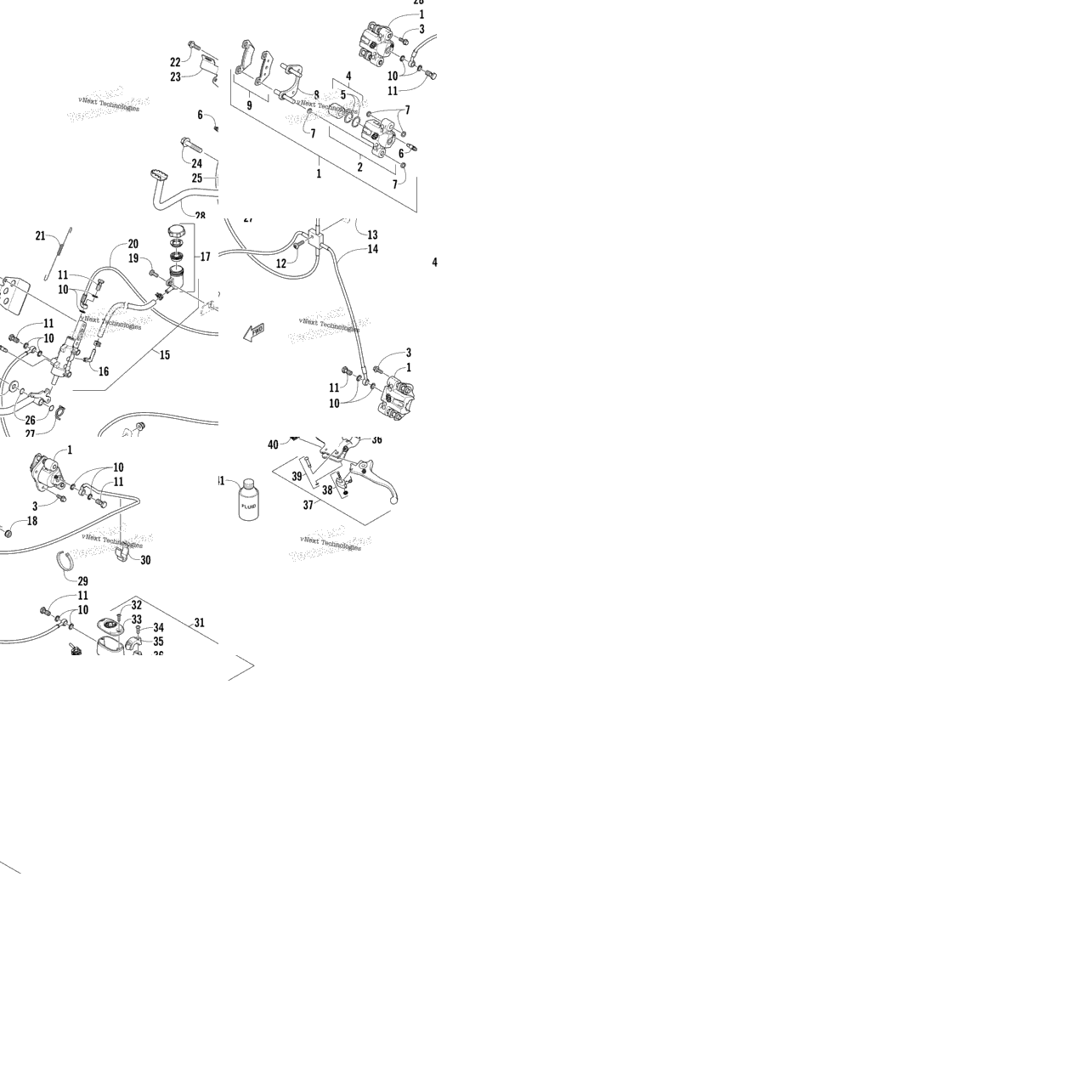 Hydraulic Brake Assembly