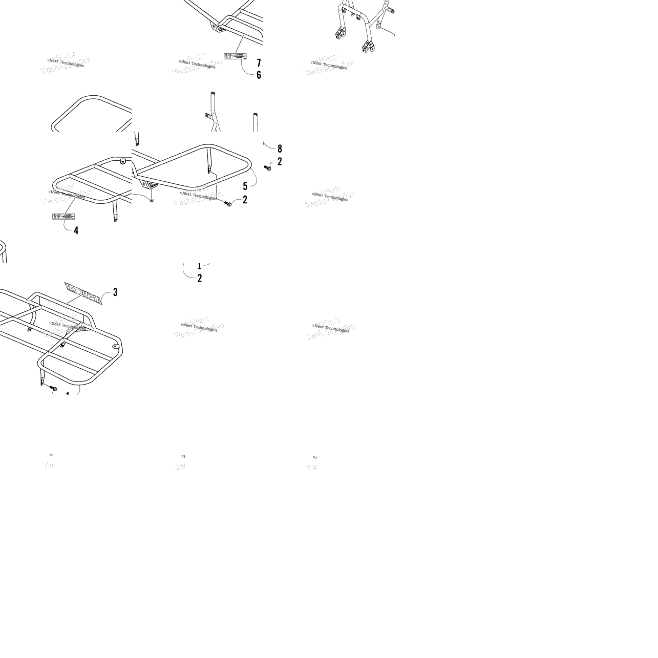 Racks And Bumper Assembly