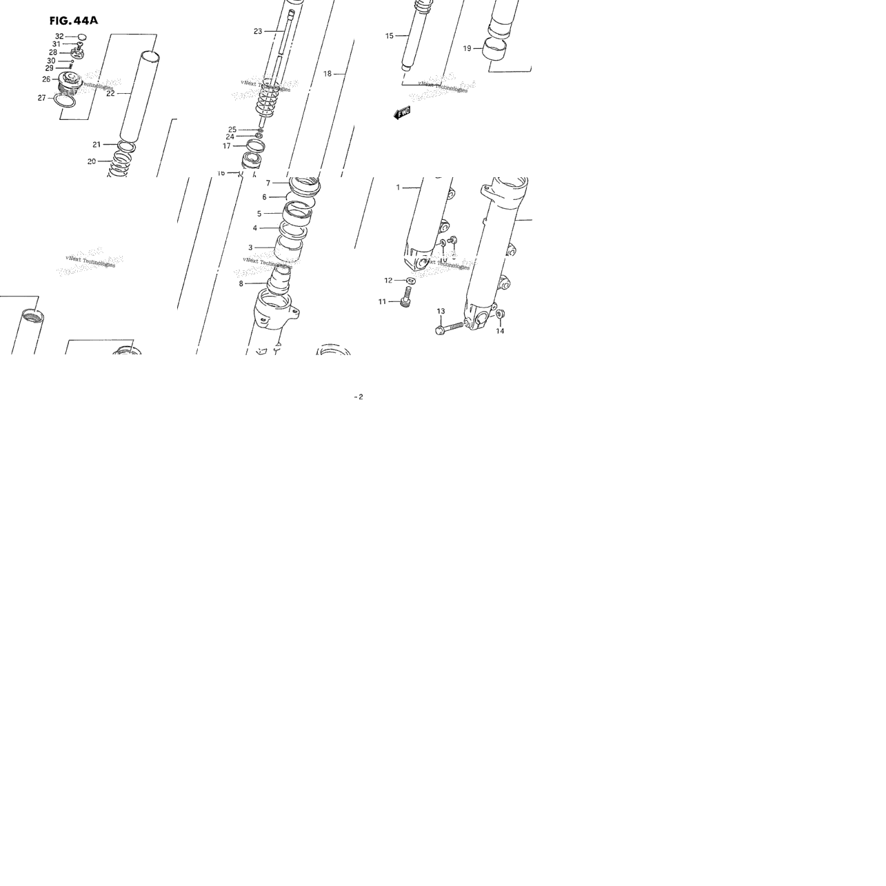 Front Damper (Model K/L/M/N/P/R/S/T)