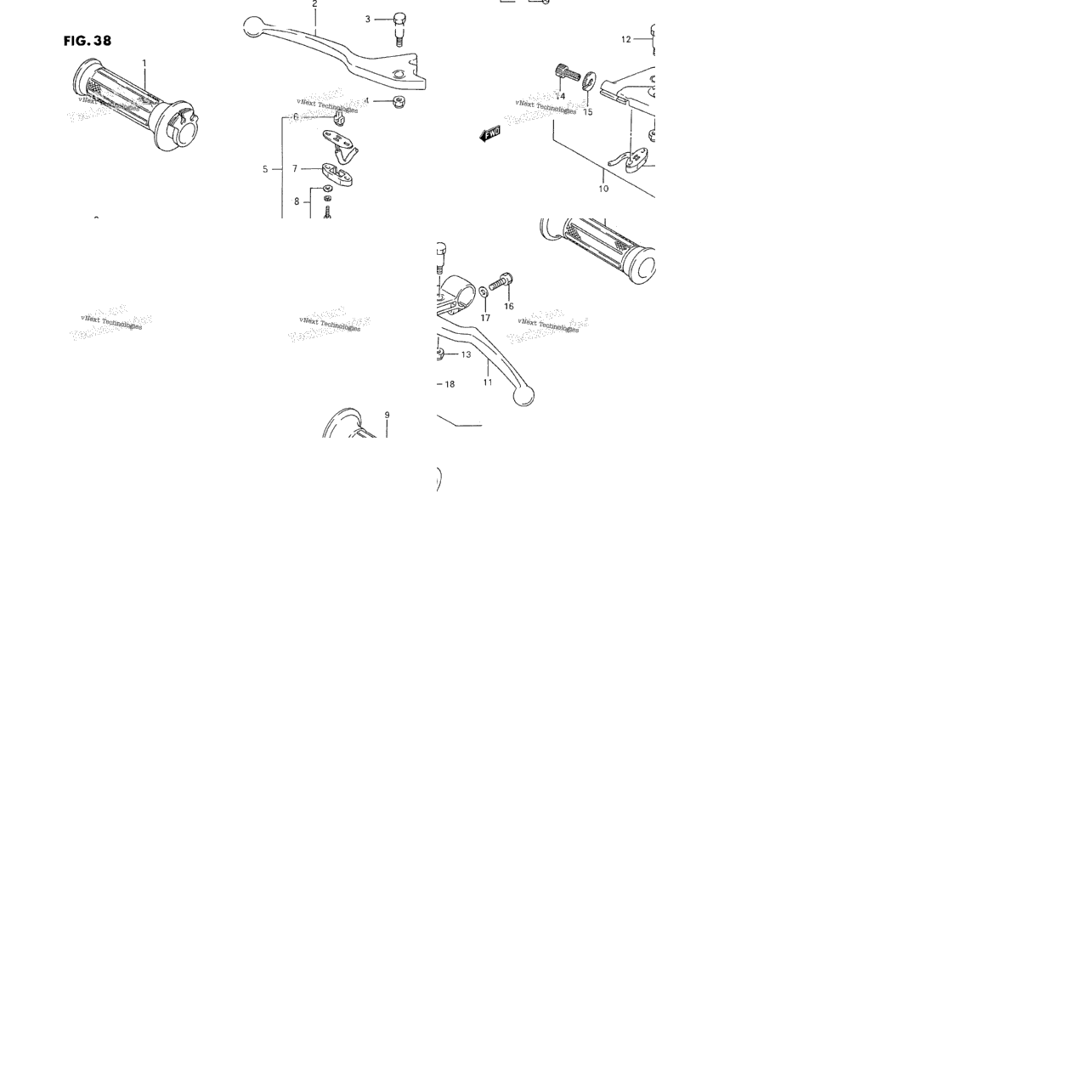 Handle Lever (Model J)
