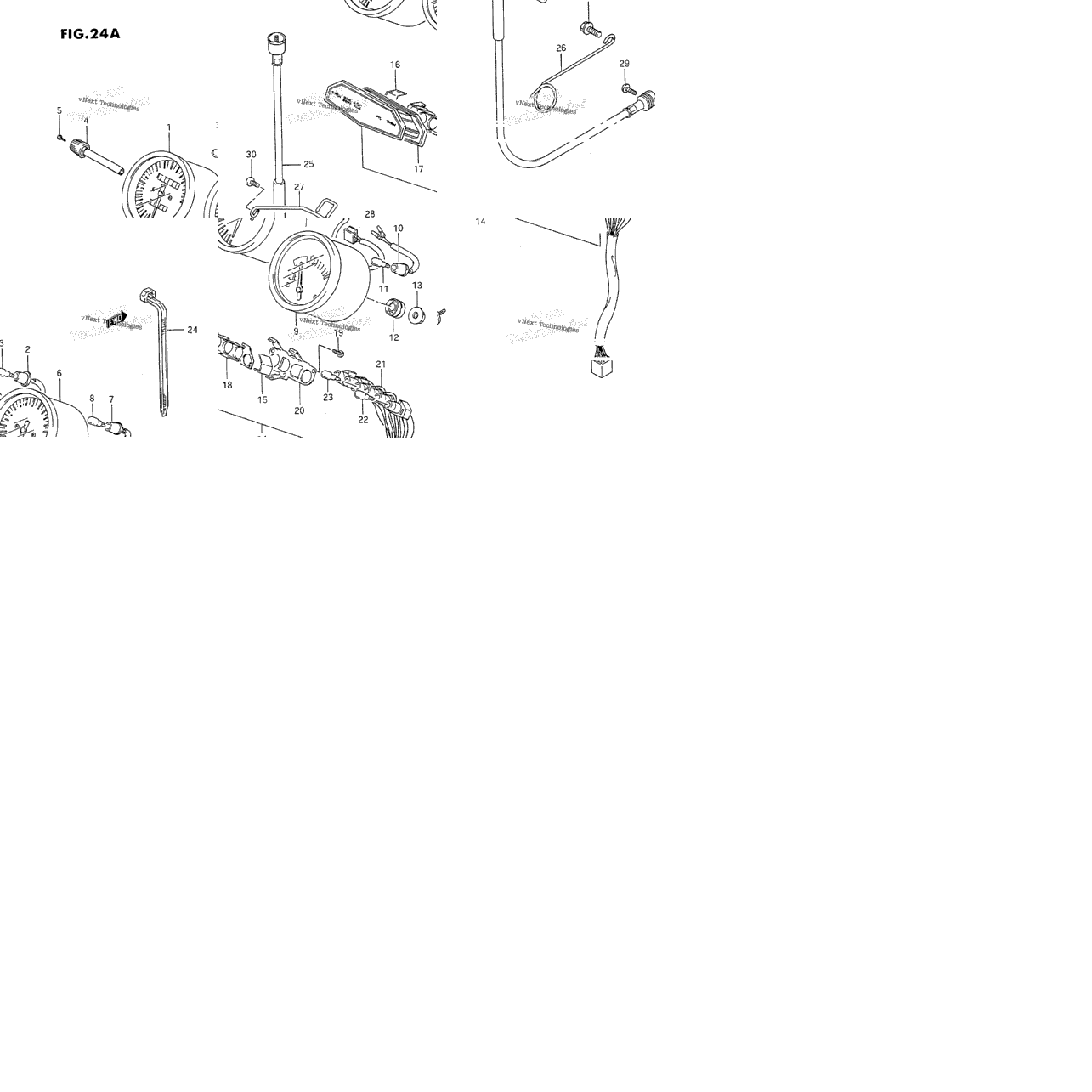 Speedometer (Model K/L/M/N/P/S/T)