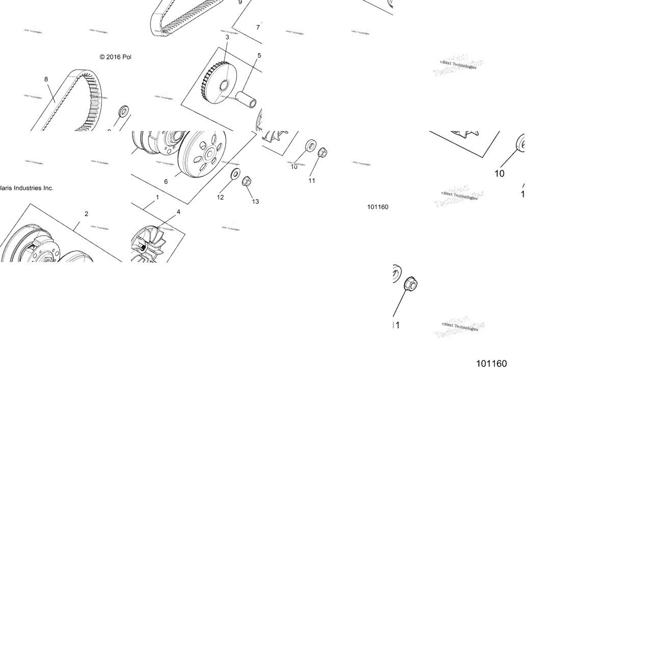 Drive Train, Primary Clutch