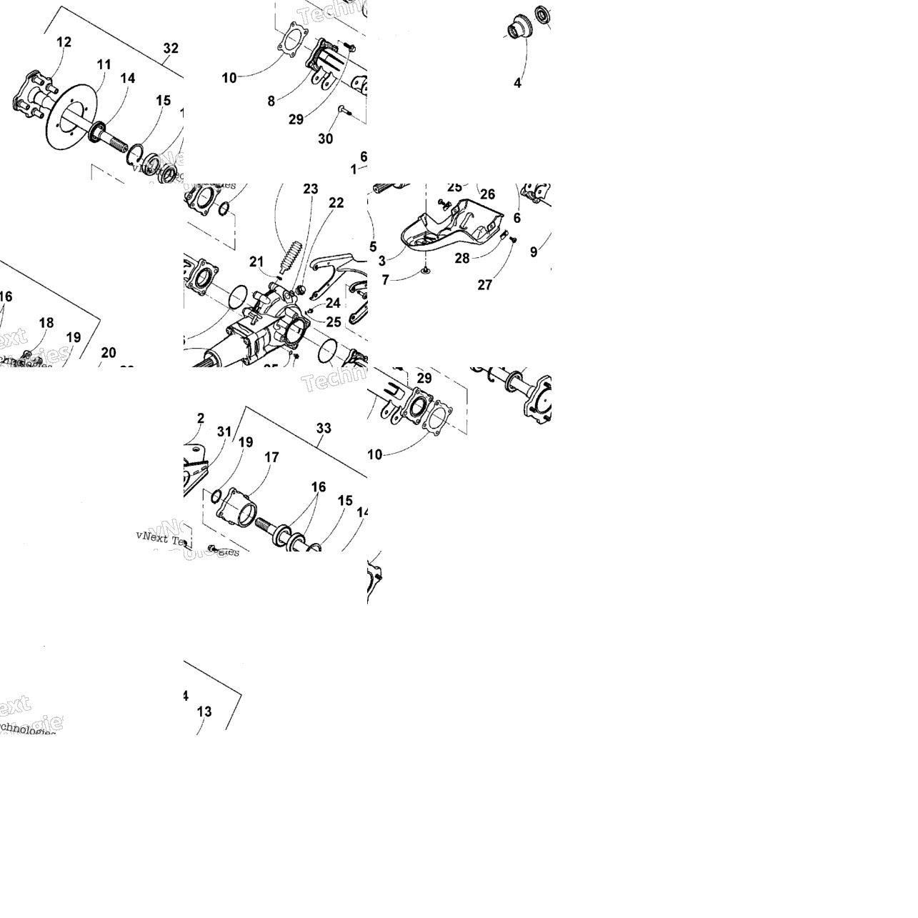 Rear Axle Assembly