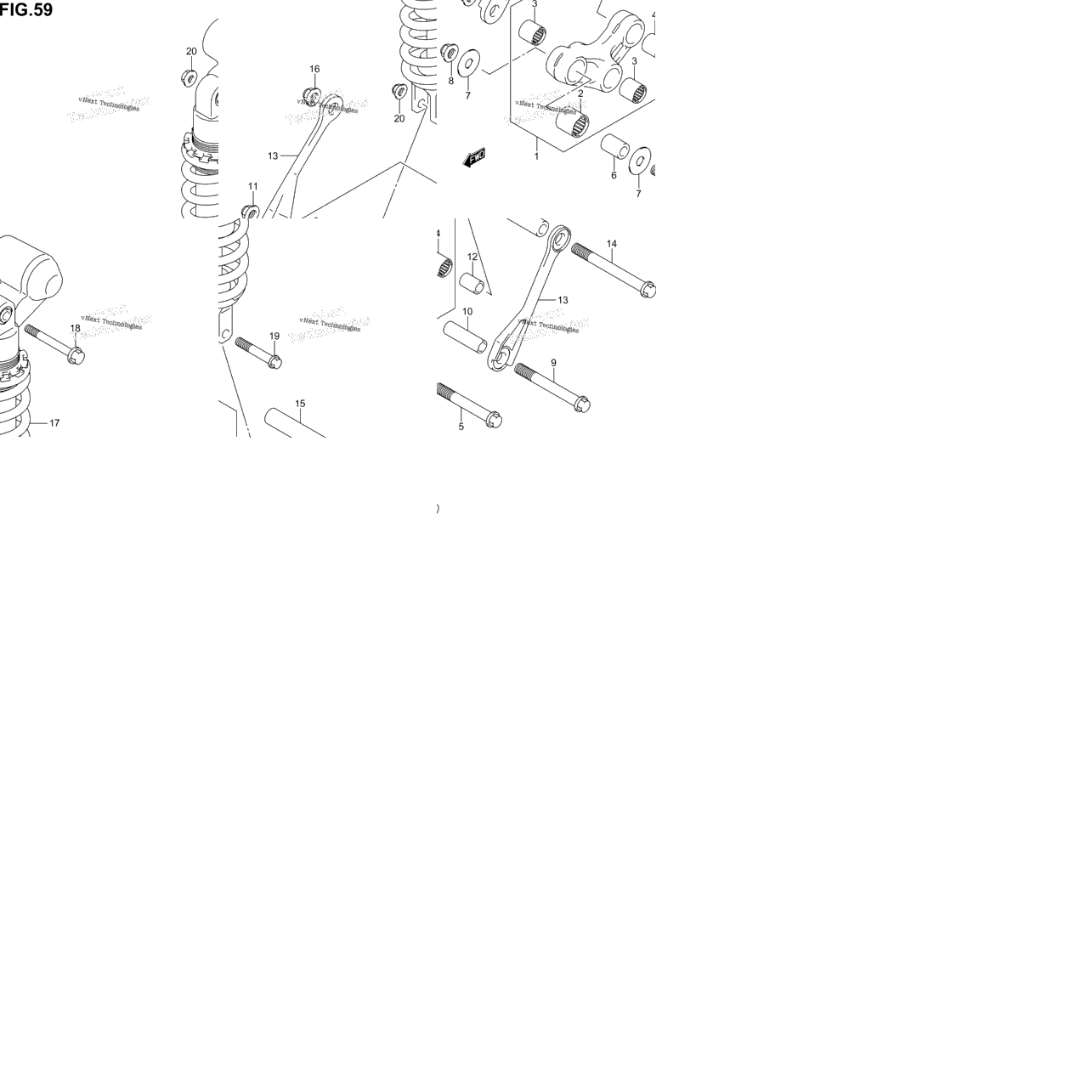 Rear Cushion Lever