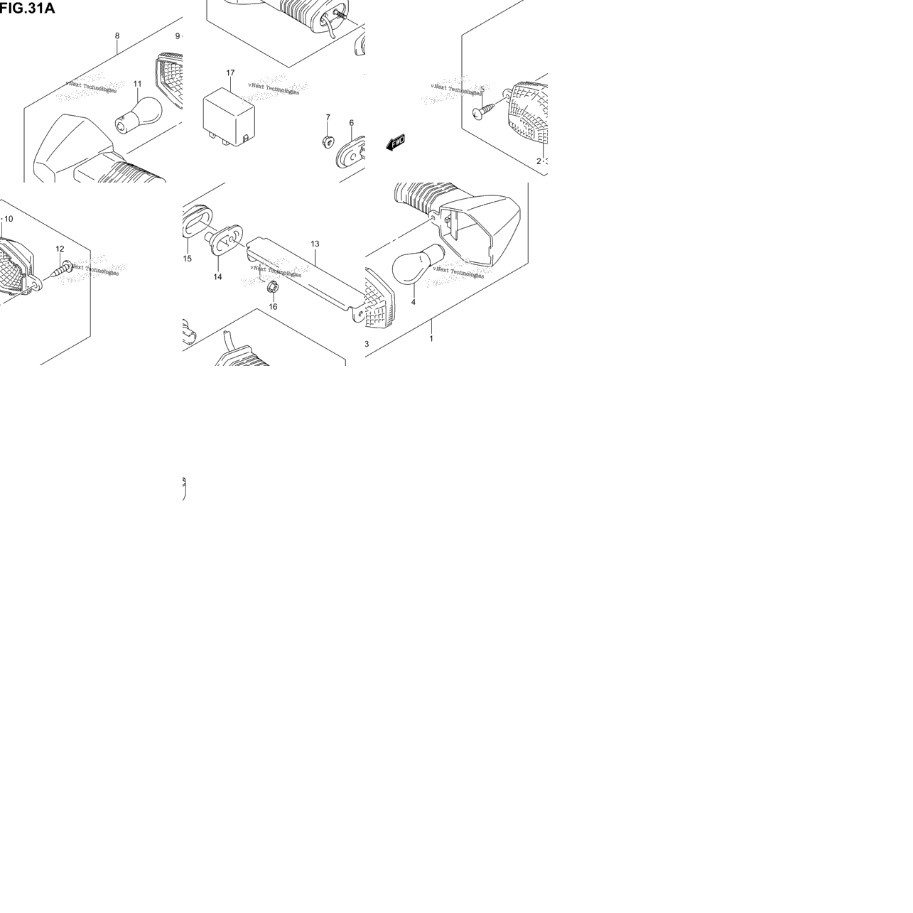 Turnsignal Lamp (Sv1000k3)