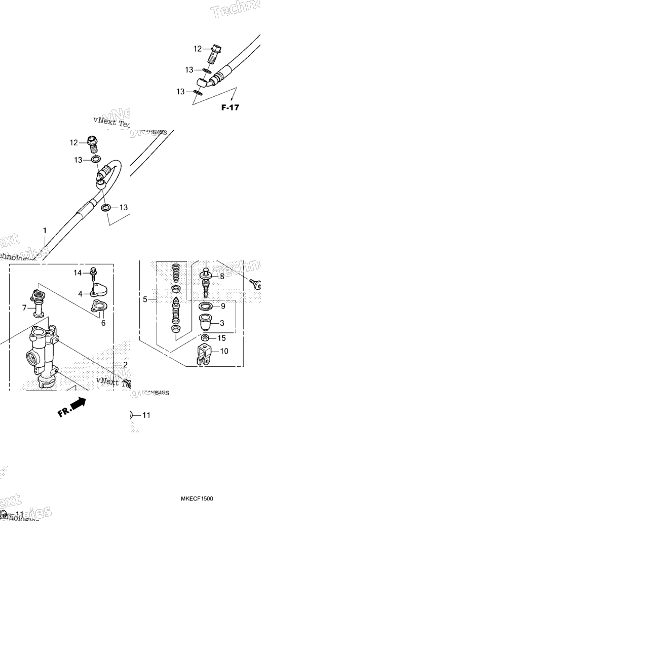 Rear Brake Master Cylinder
