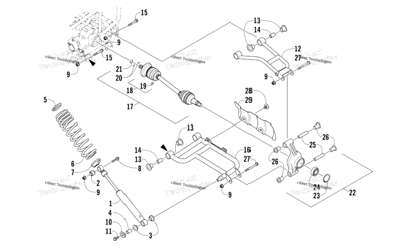 Rear Suspension Assembly