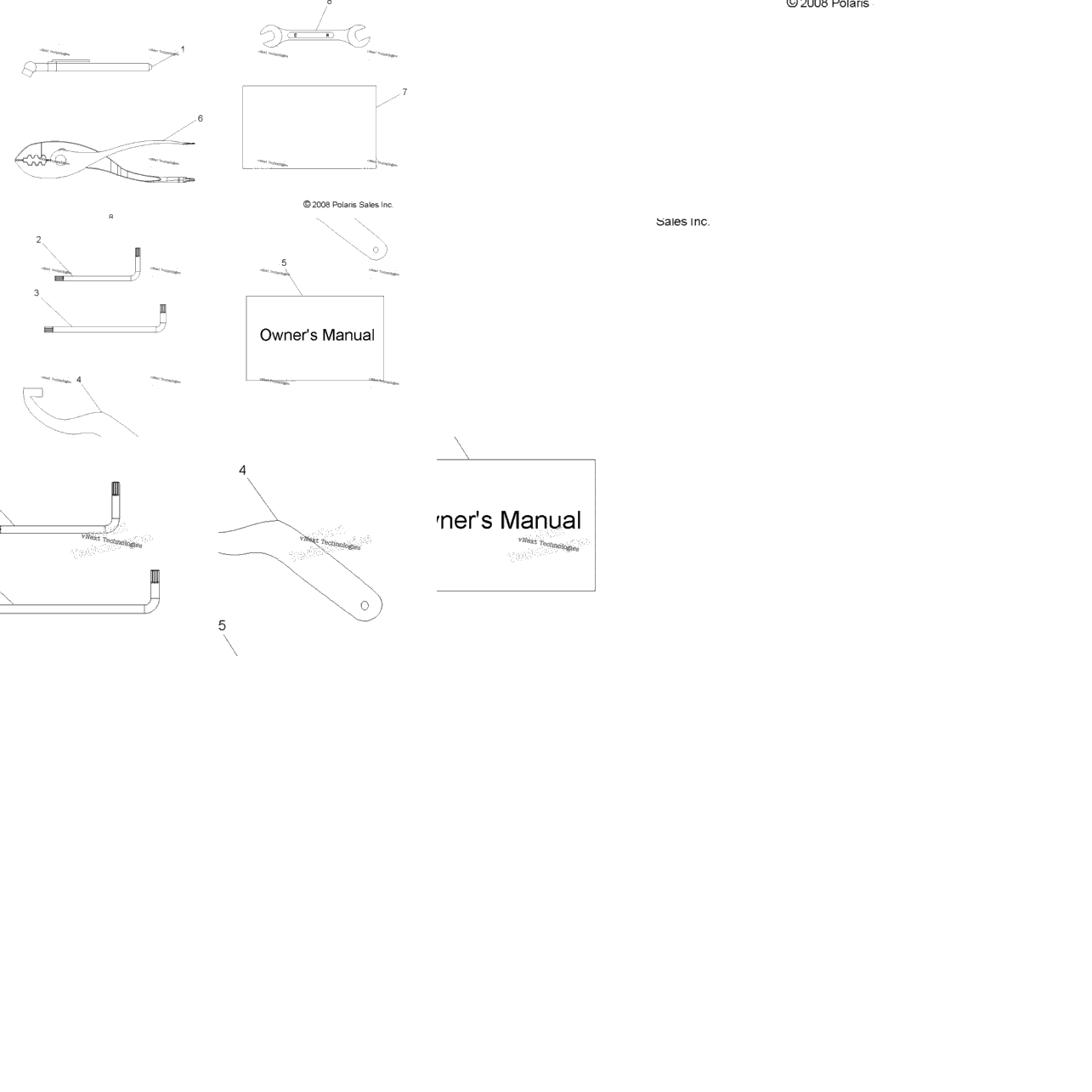 References, Tool Kit & Owners Manuals