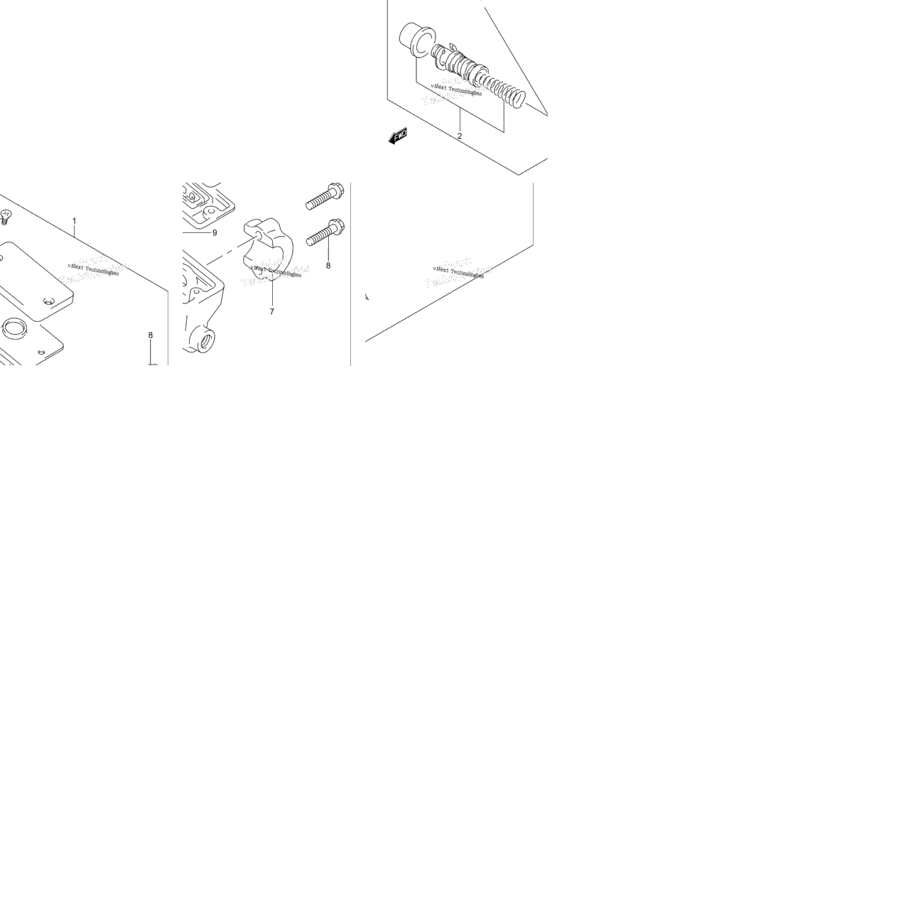 Front Master Cylinder (Gsf1200sk1/Sk2/Sk3/Sk4/Sk5/Szk5)