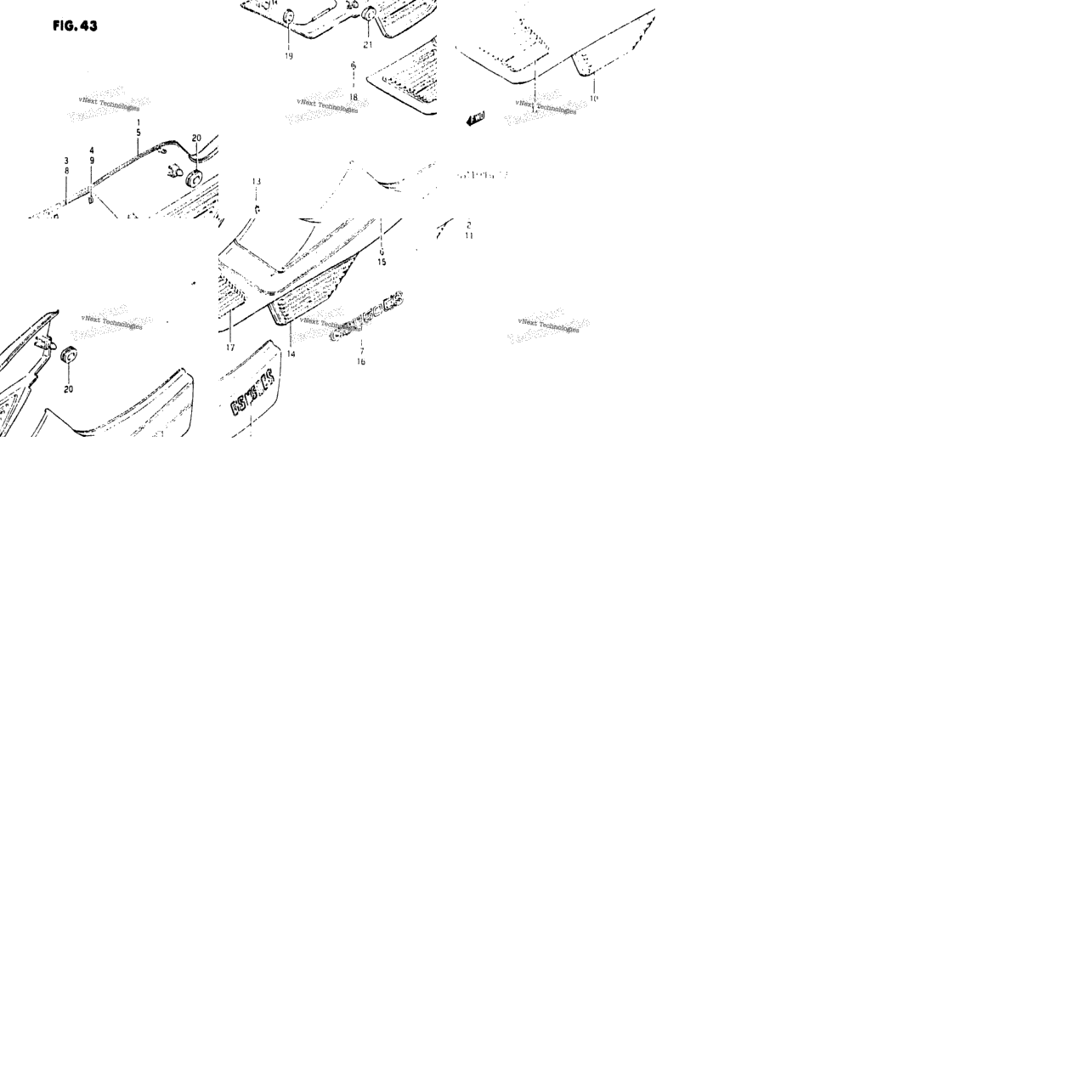 Frame Cover (Gs1150es3/Ese/Esf)