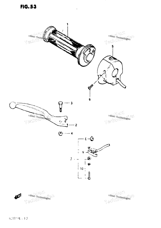 Right Handle Switch