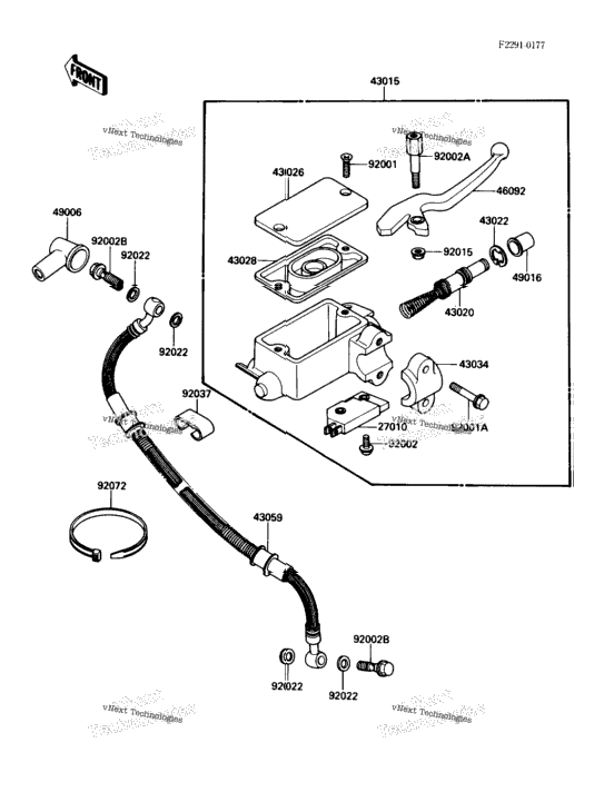 Front Master Cylinder