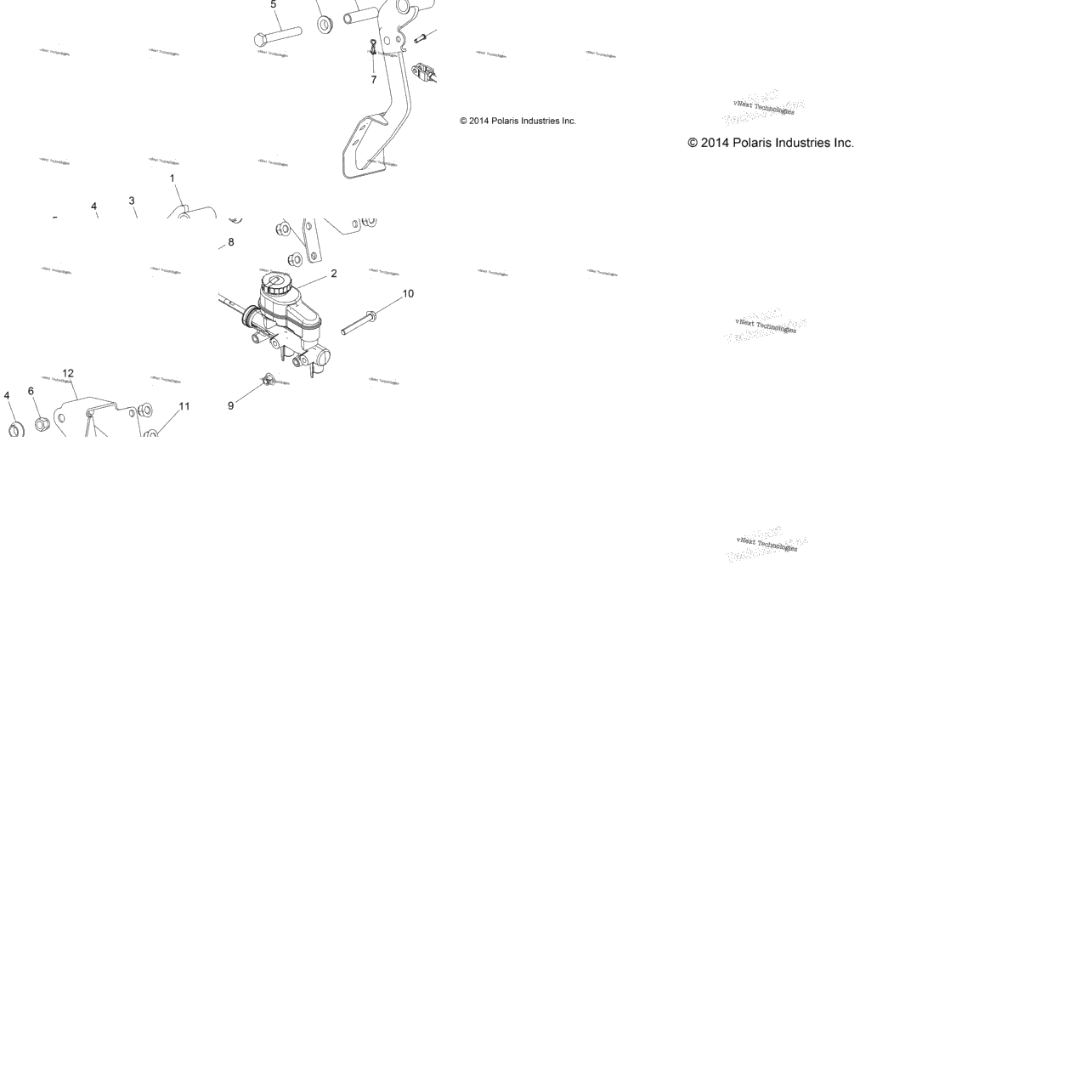 Brakes, Pedal And Master Cylinder