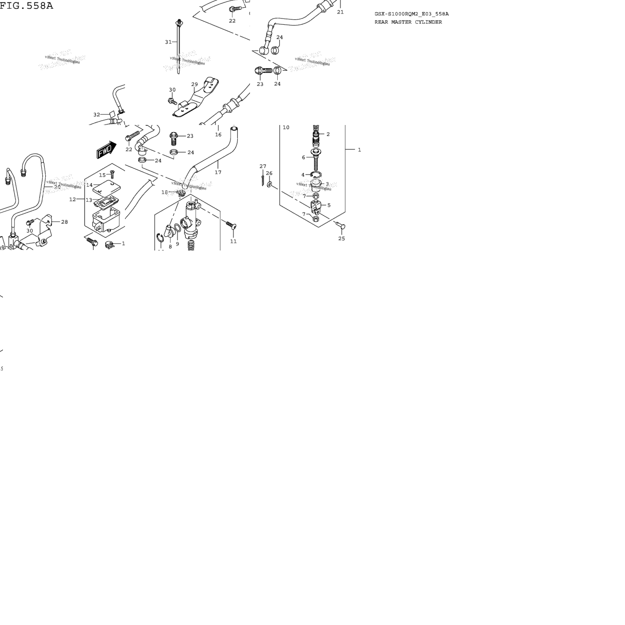 Rear Master Cylinder