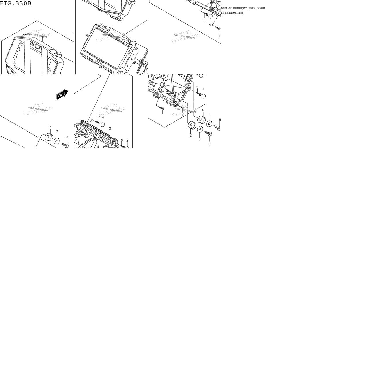 Speedometer (Gsx-S1000rqm2_E28)