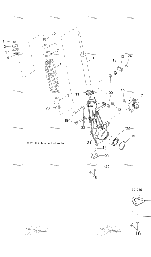 Suspension, Front Strut