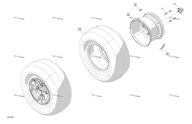 Drive - Rear Wheels - Dps - Except Europe