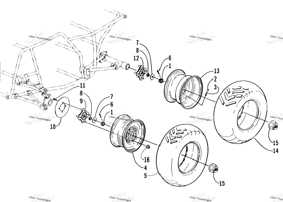 Wheel And Tire Assembly