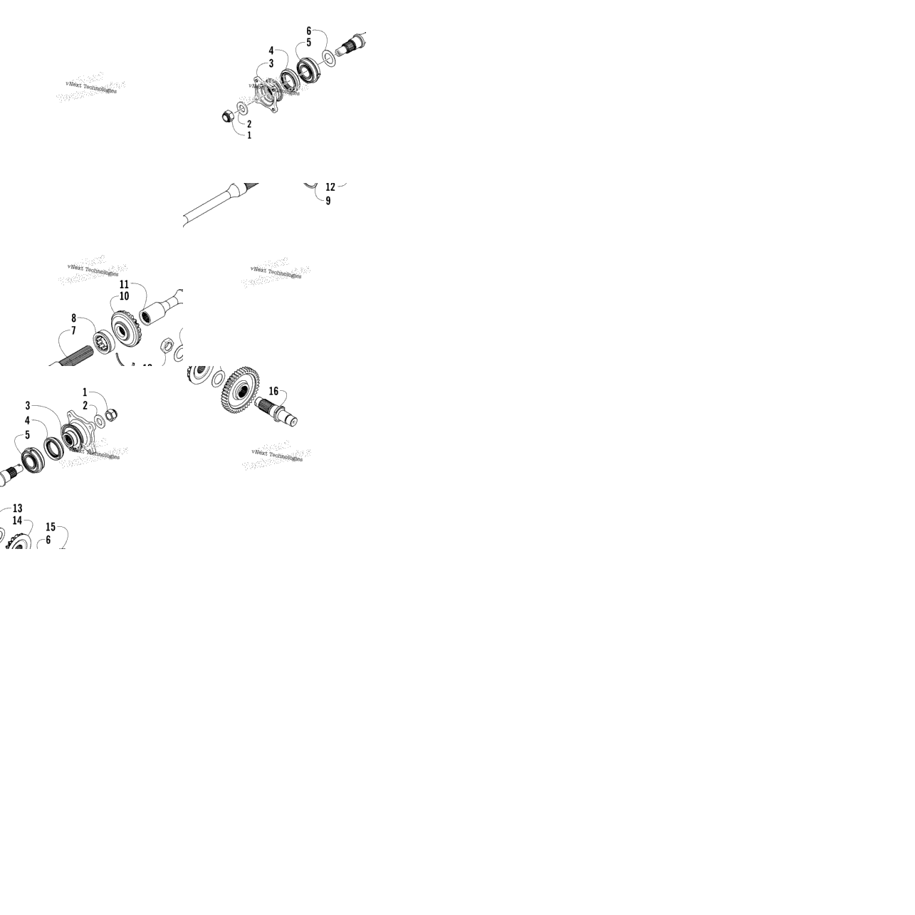 Secondary Drive Assembly
