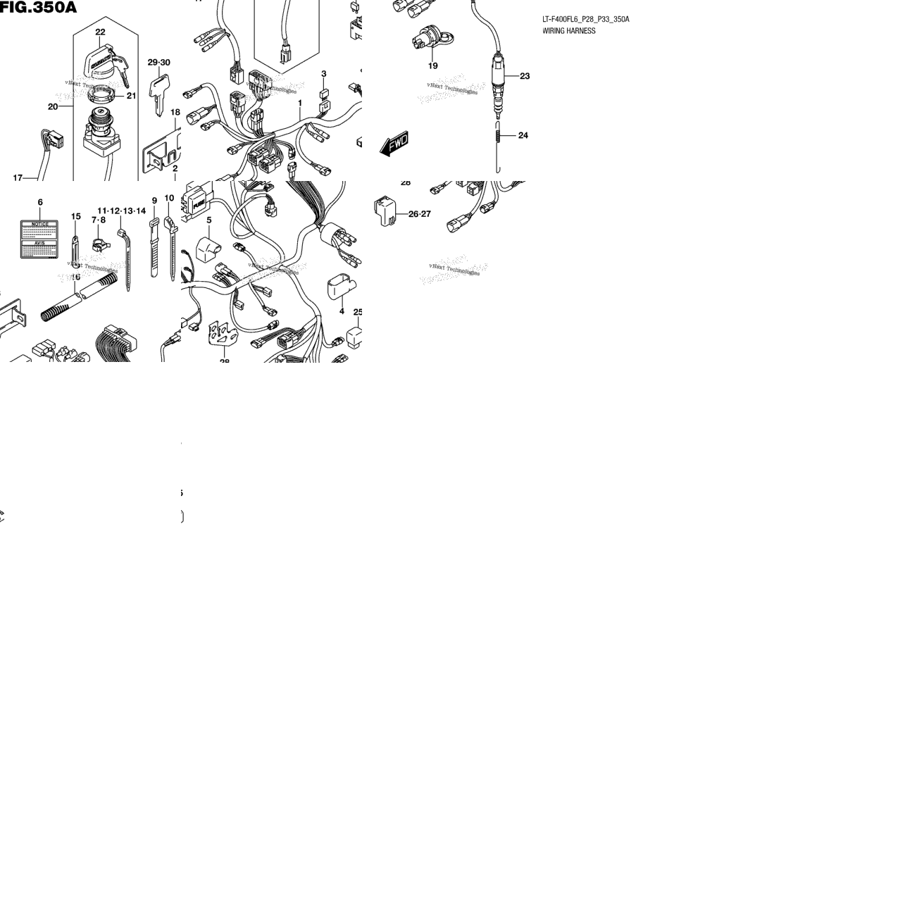 Wiring Harness (Lt-F400fl6 P28)