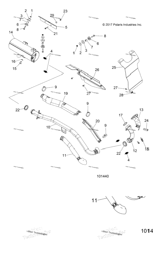 Engine, Exhaust