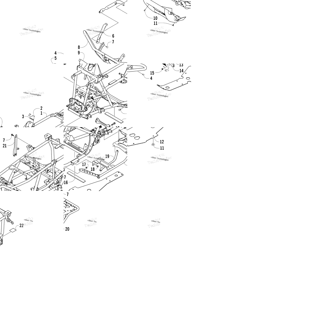 Frame And Related Parts