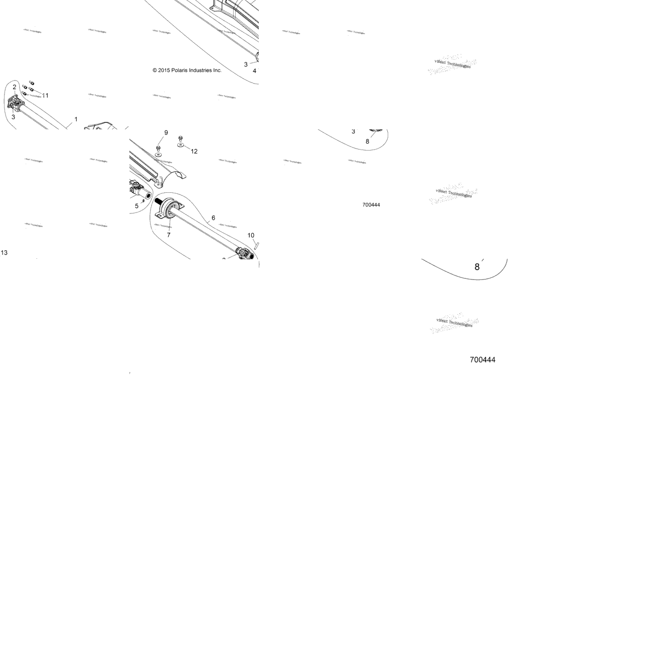 Drive Train, Front Prop Shaft