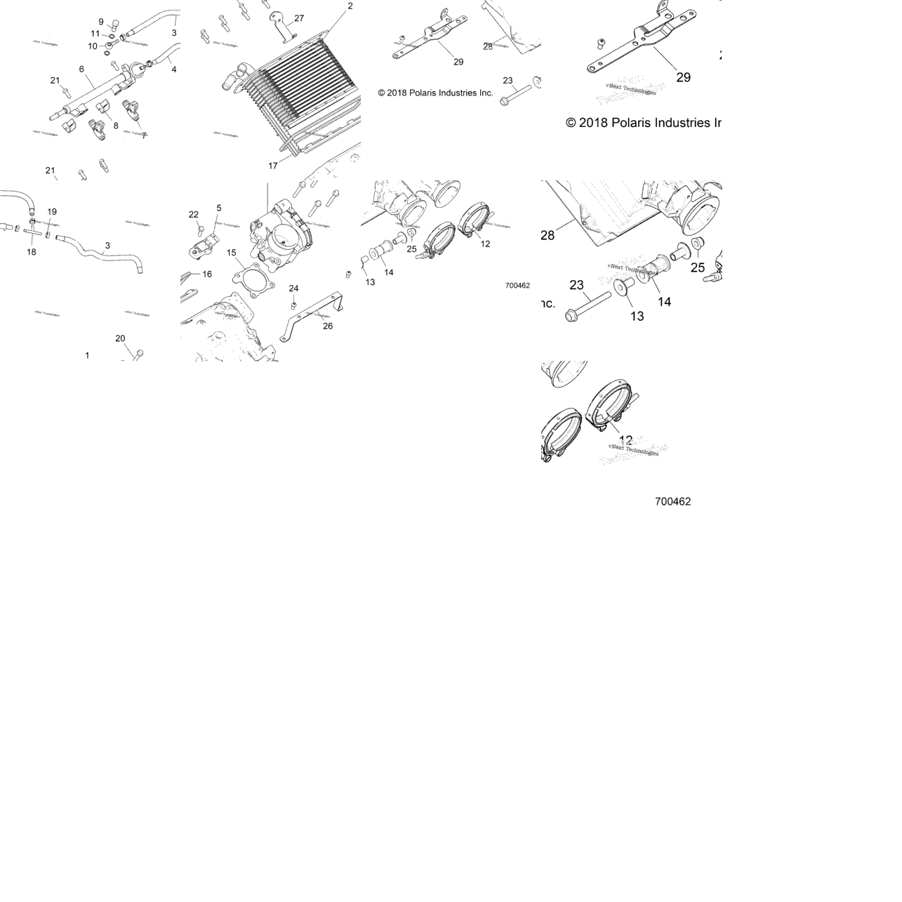 Engine, Air Intake Manifold