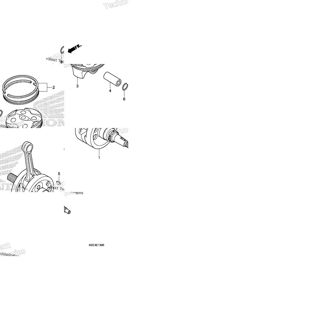 Crankshaft + Piston