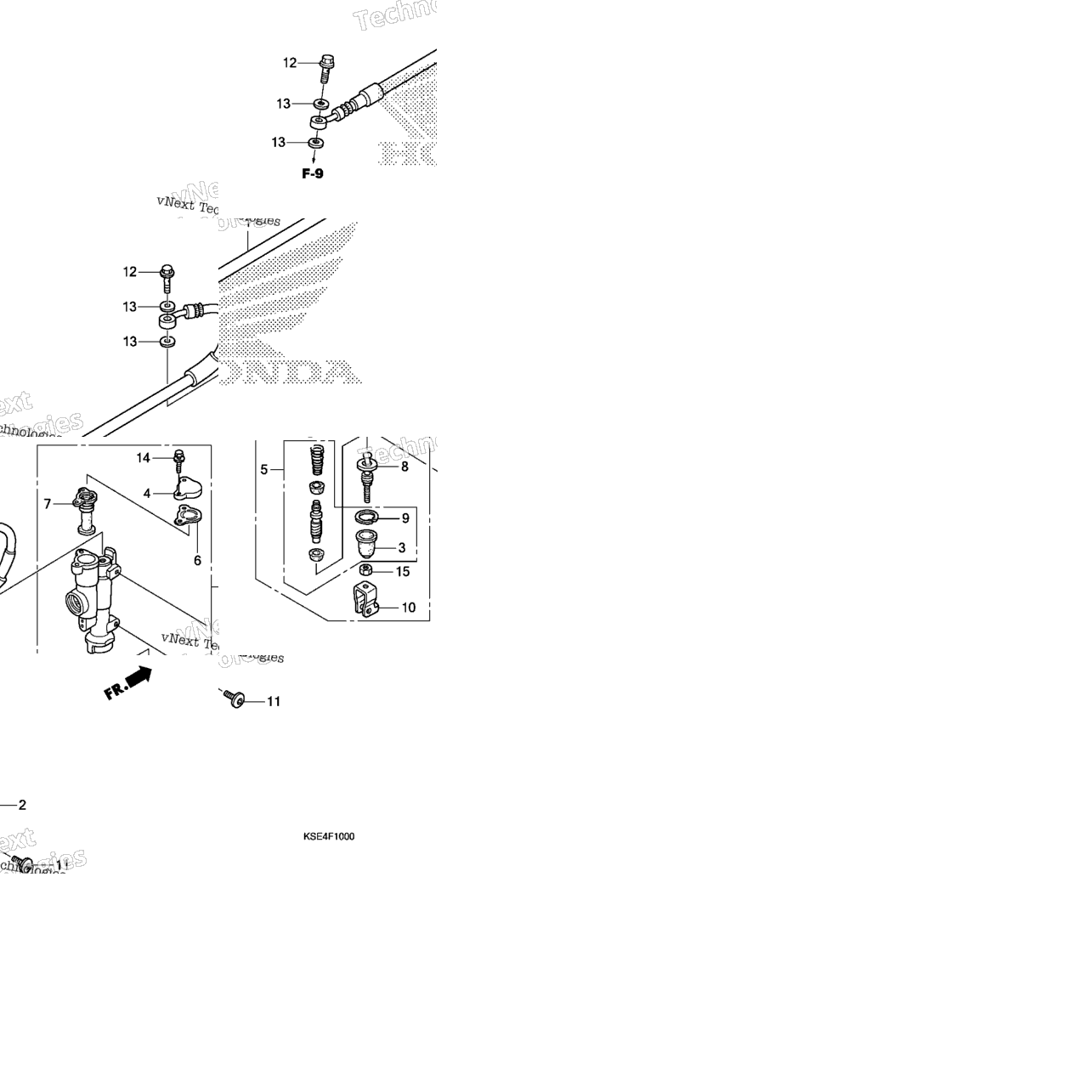 Rear Brake Master Cylinder