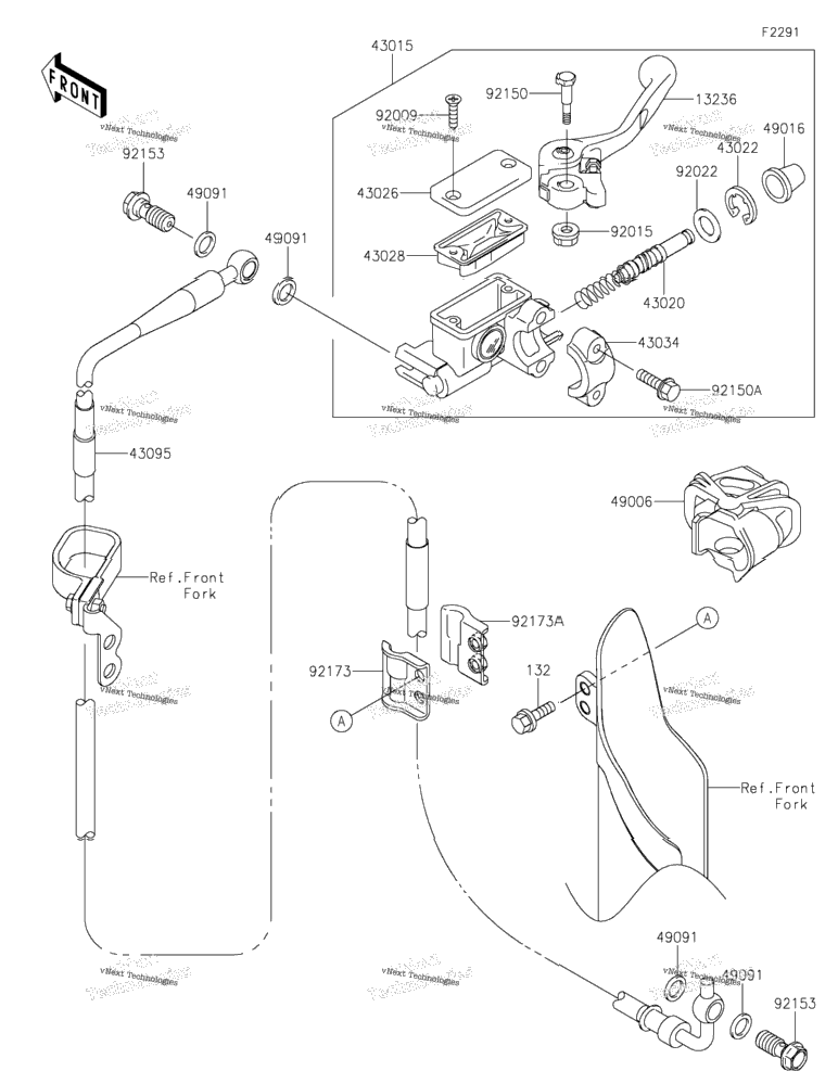Front Master Cylinder