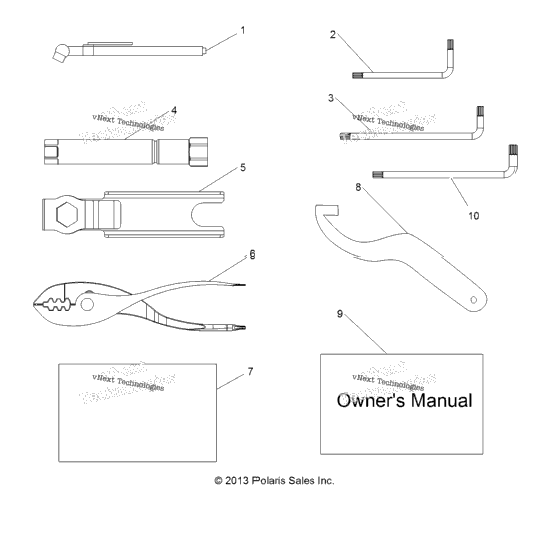 Reference, Owners Manual And Tool Kit