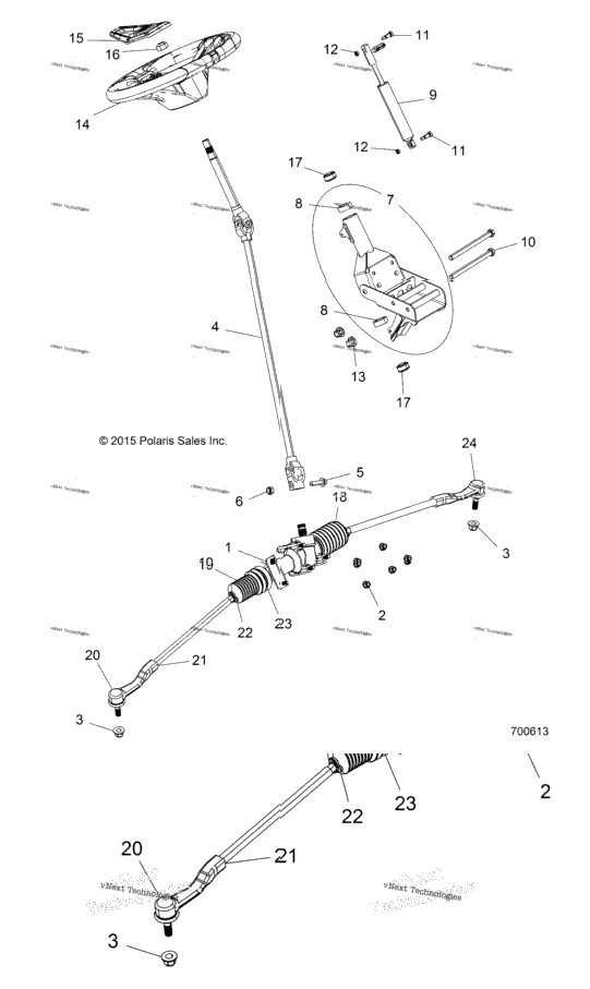 Steering, Manual Asm. Z18vba87b2