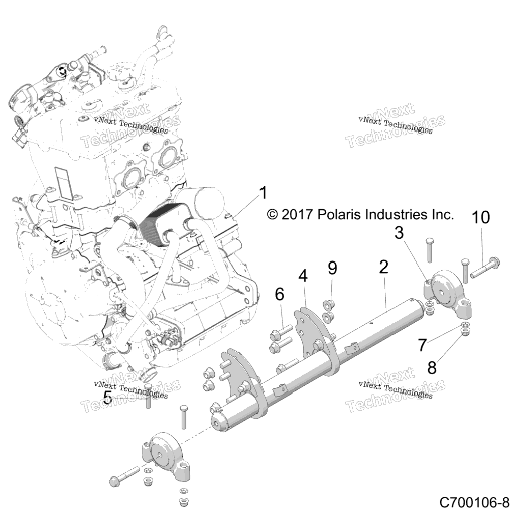 Engine, Mounting & Long Block