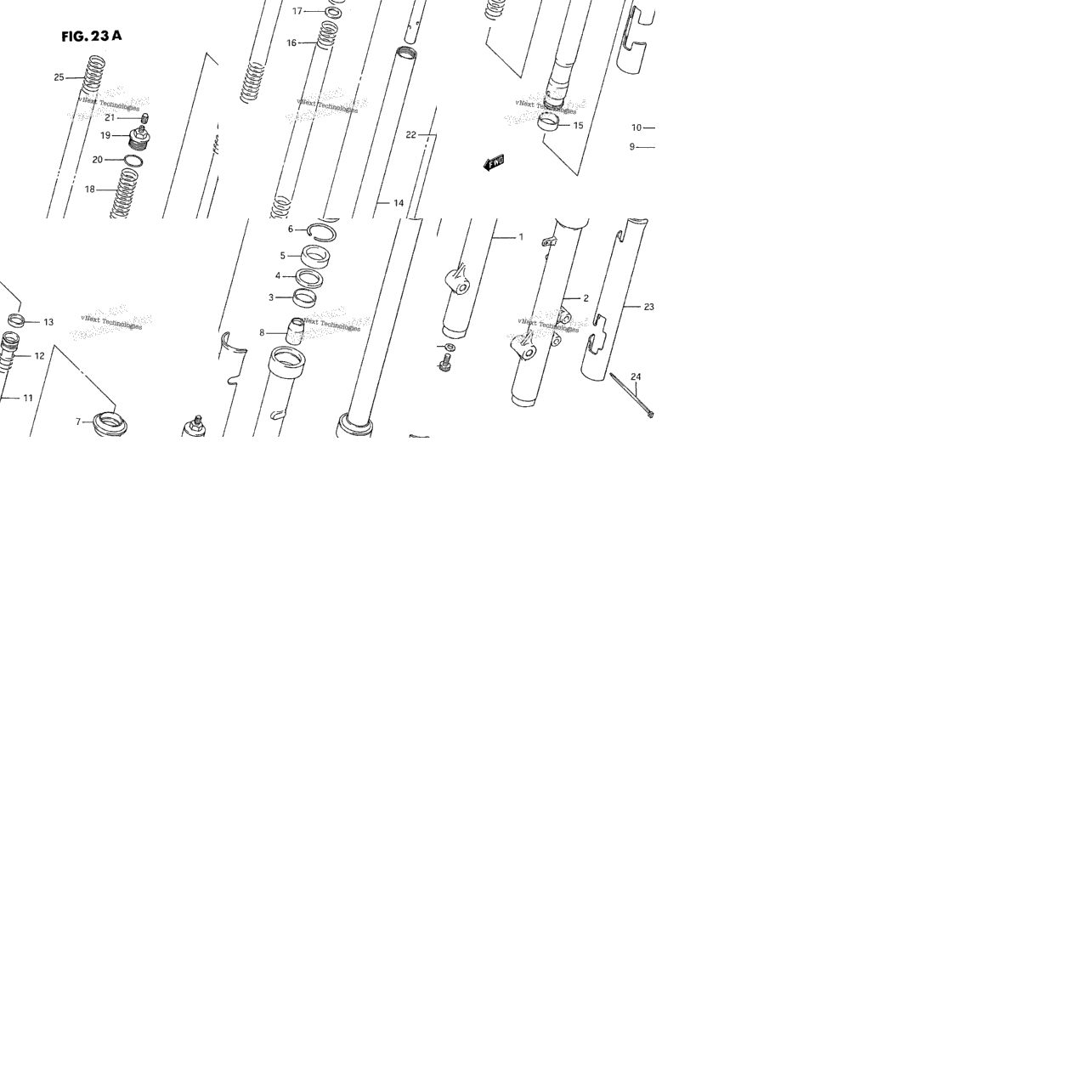 Front Fork (Model K)