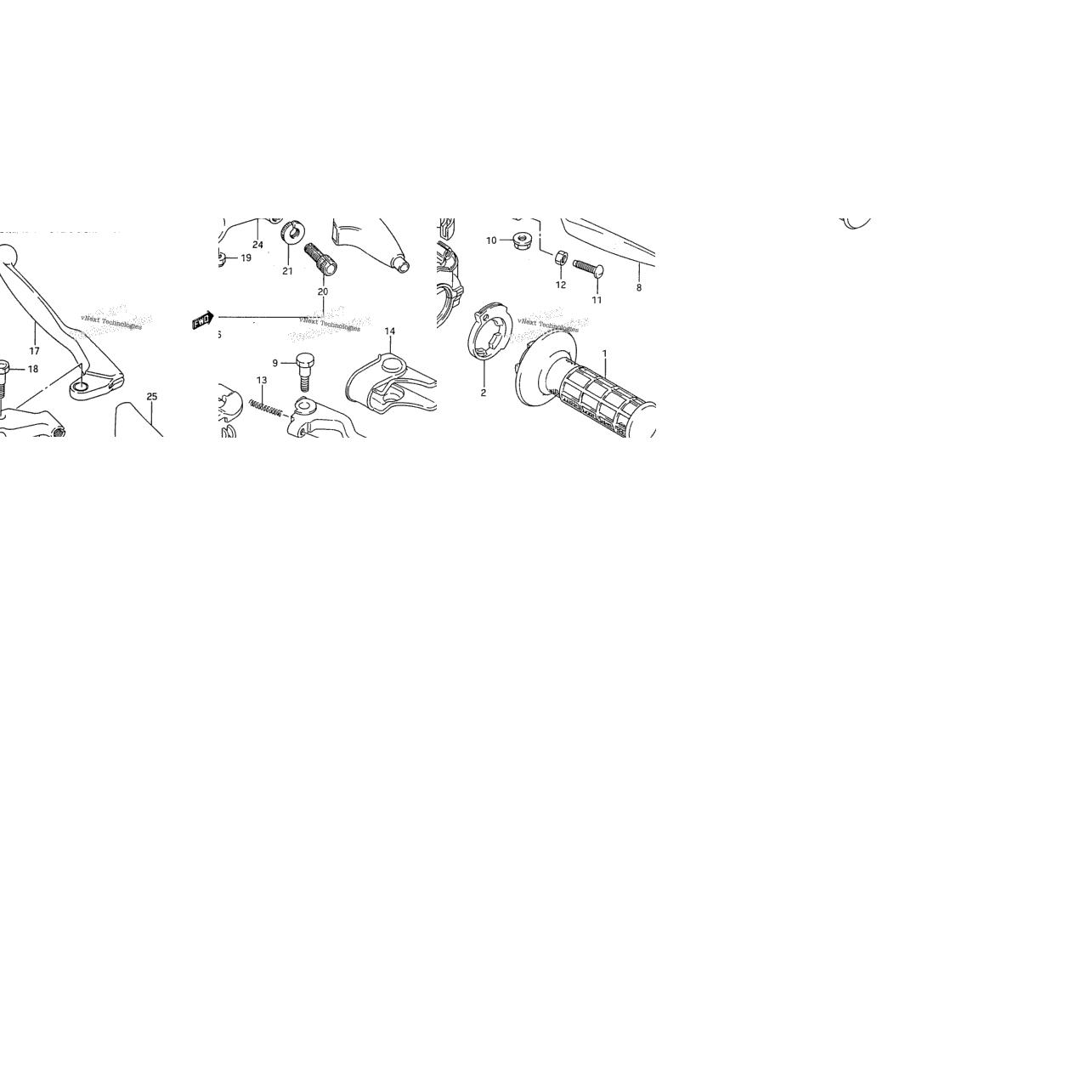 Handle Switch (Model K/L/M/N/P/R/S)