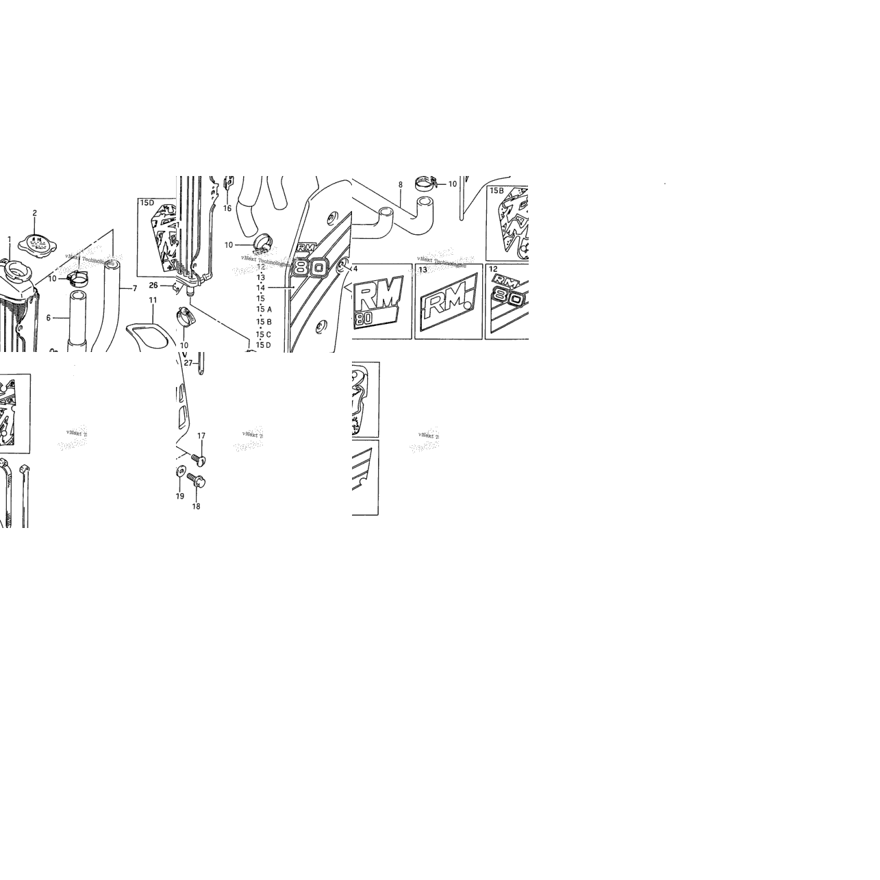 Radiator (Model G/H/J/K/L/M/N/P)