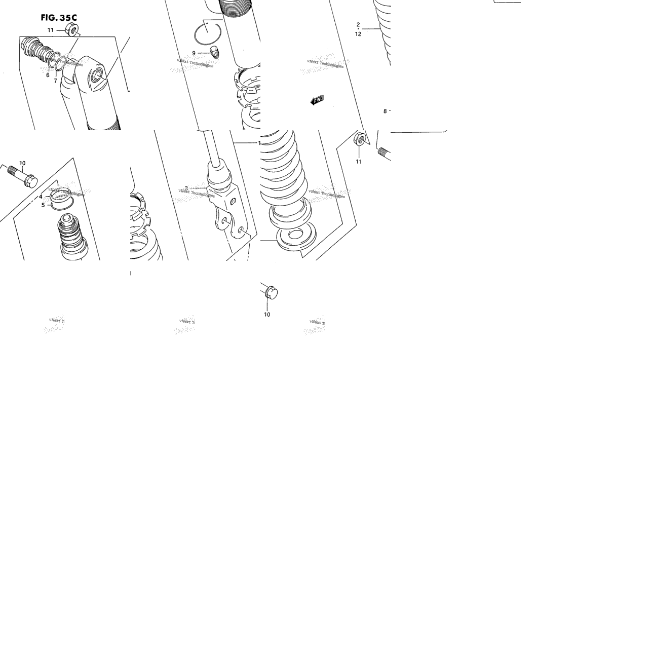 Shock Absorber (Model M/N/P/R/S)