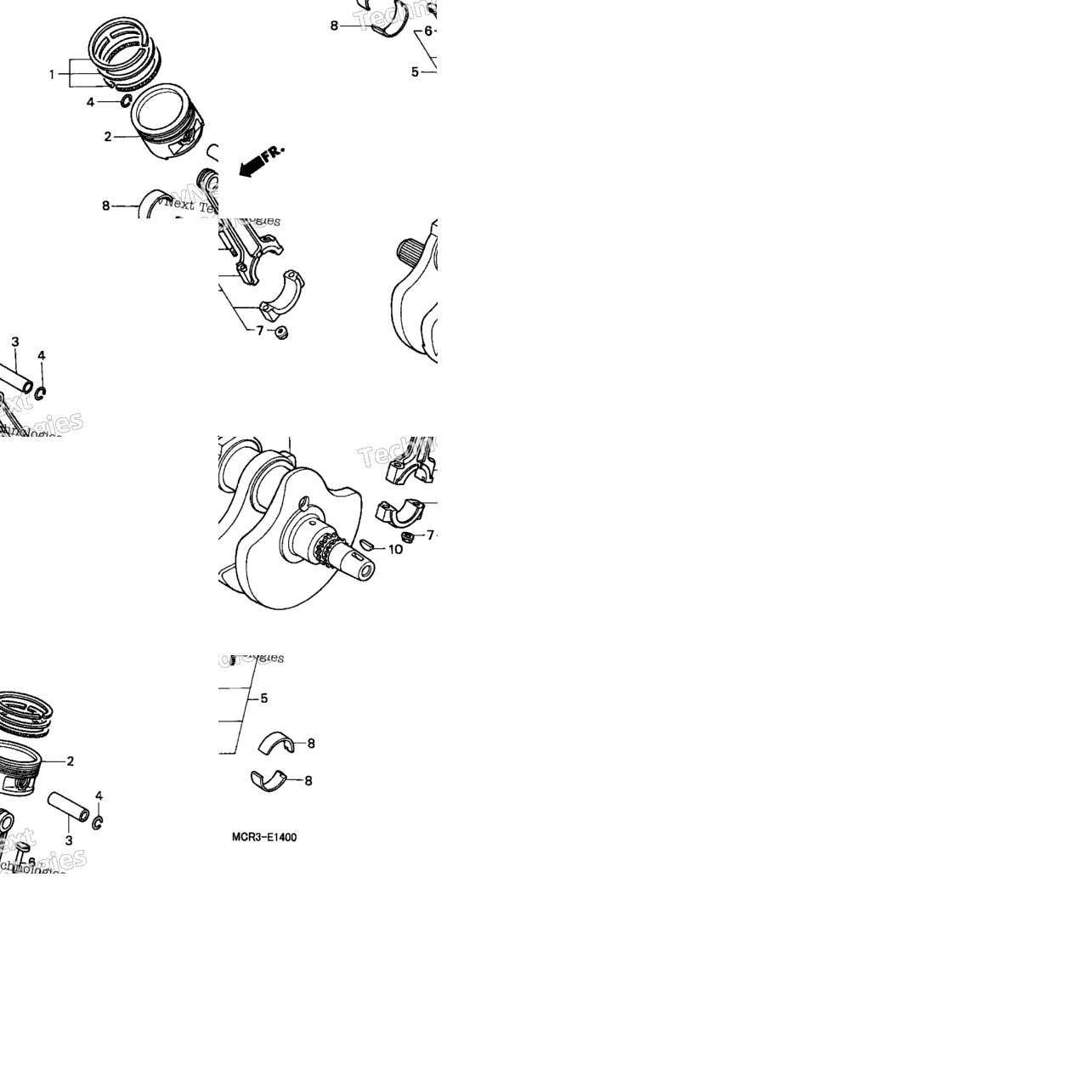 Crankshaft + Piston
