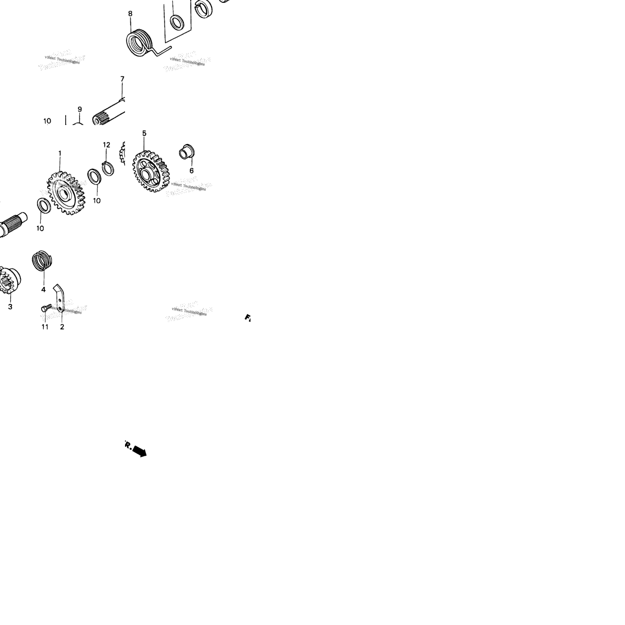 Kick Starter Spindle