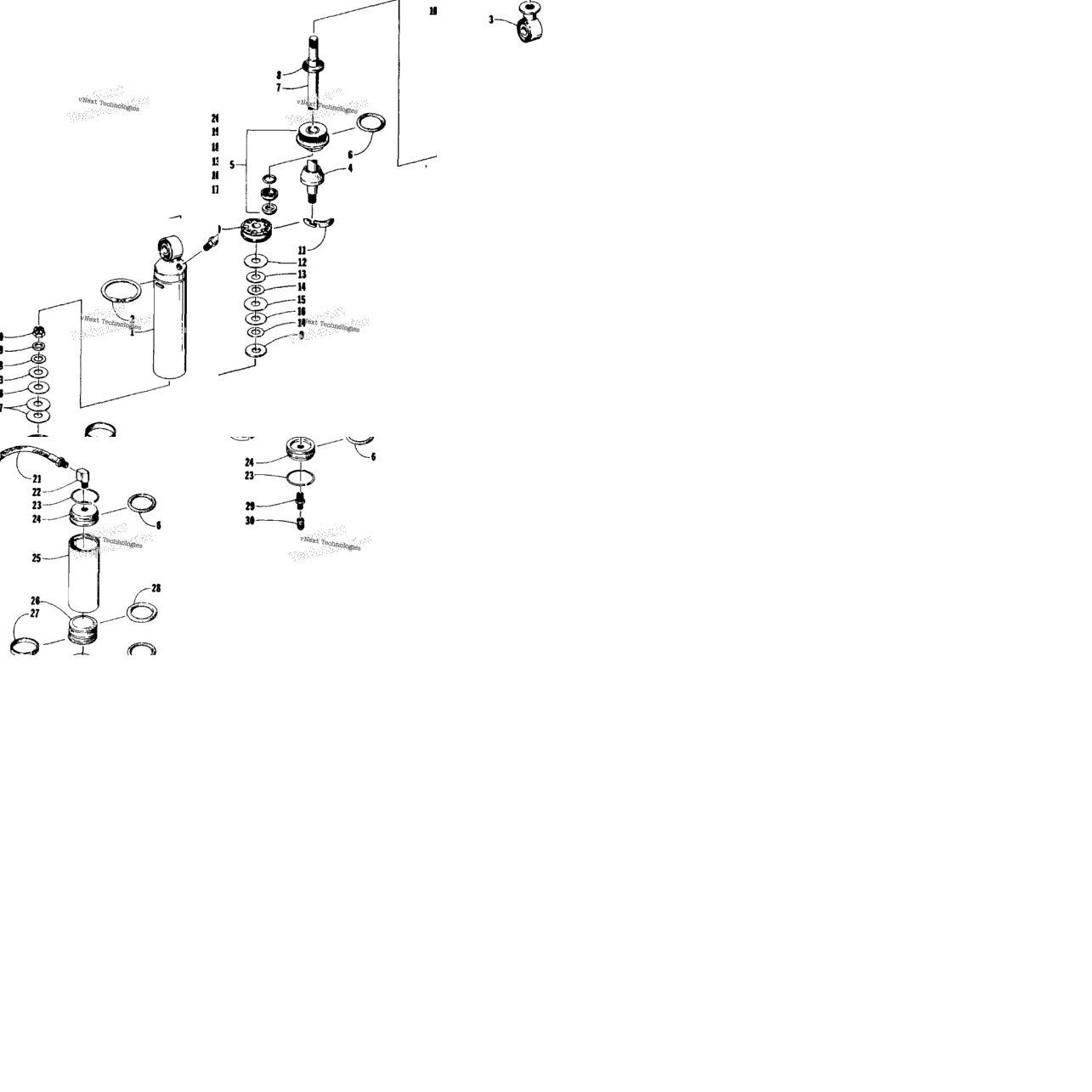 Front Suspension Shock Absorber