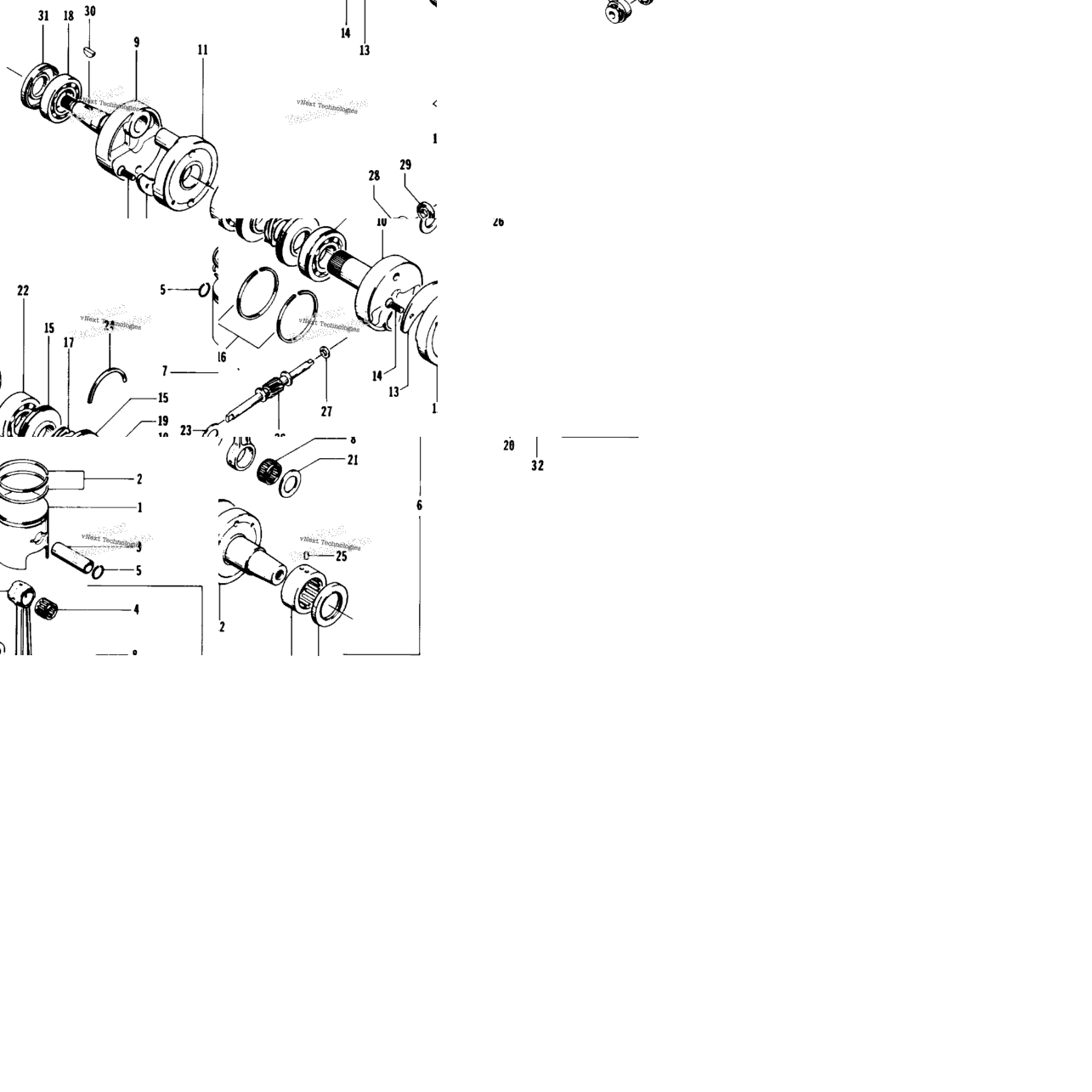 Piston And Crankshaft