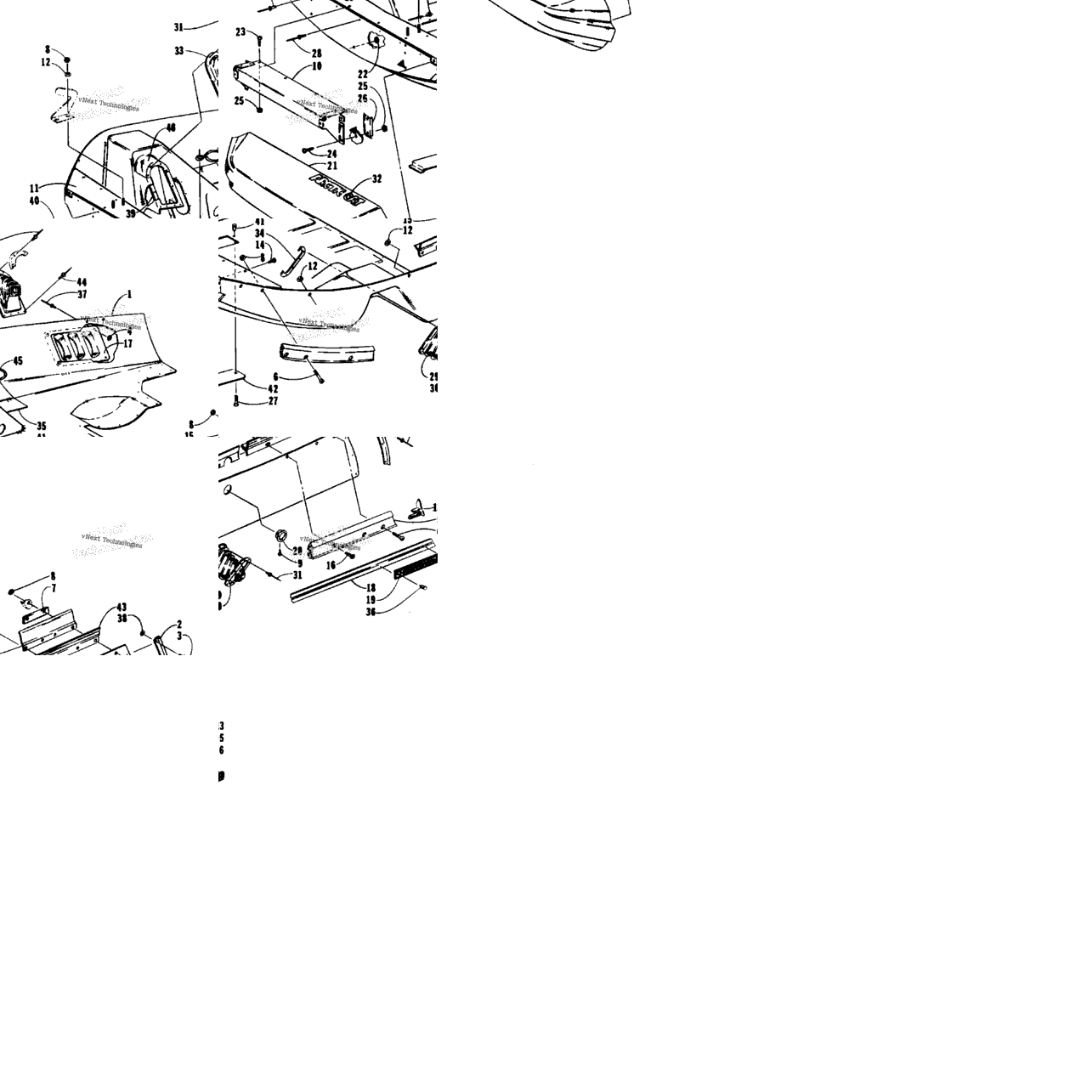 Belly Pan And Nose Cone Assemblies