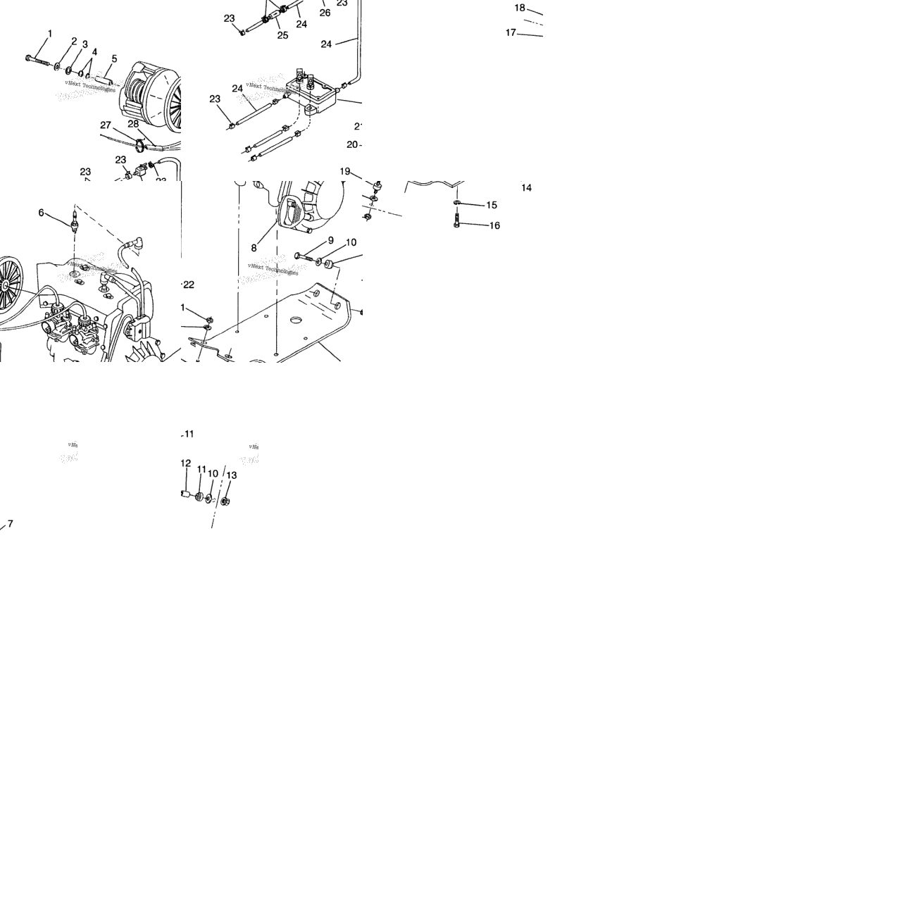 Engine Mounting Sport 0980443 & Sport Touring
