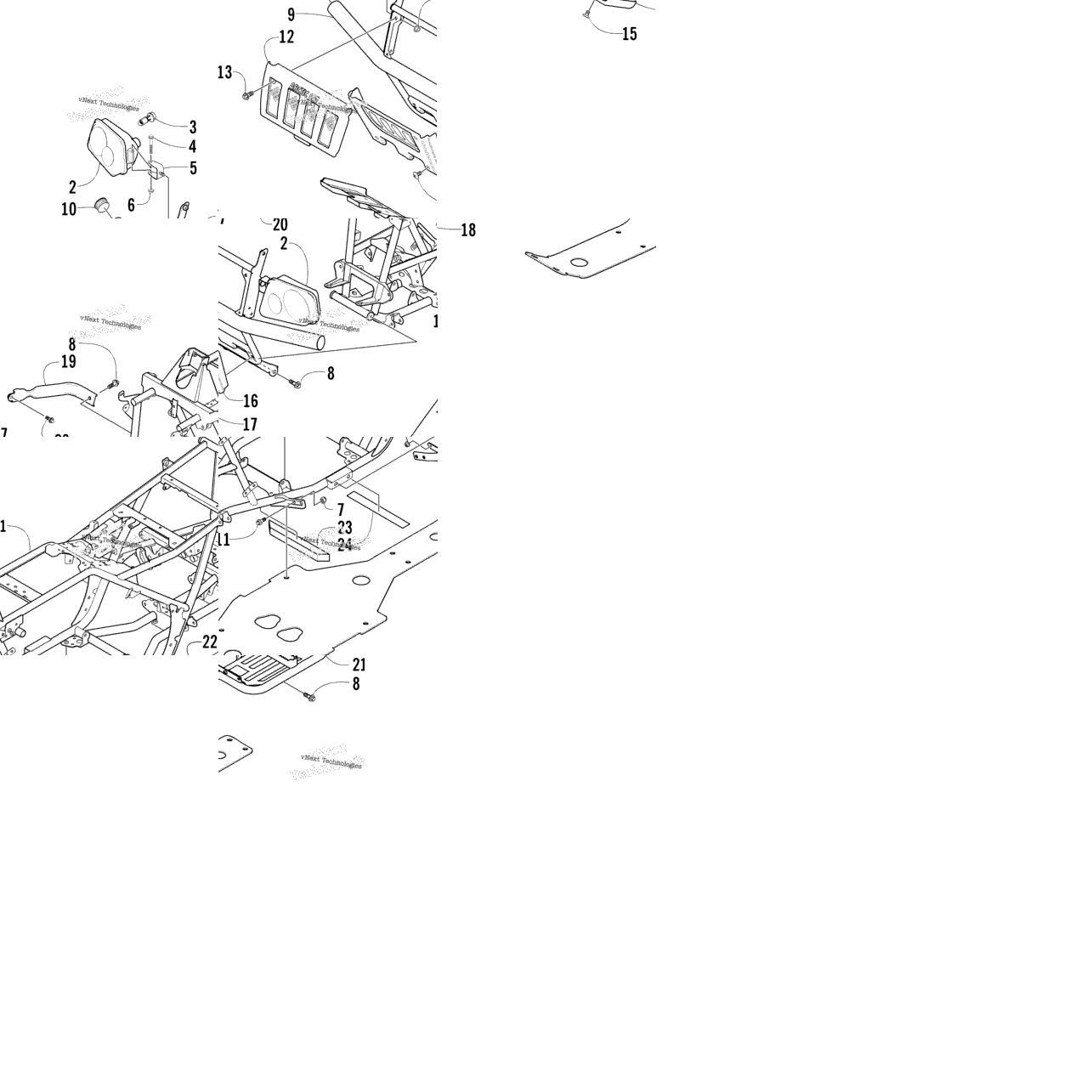 Frame And Related Parts