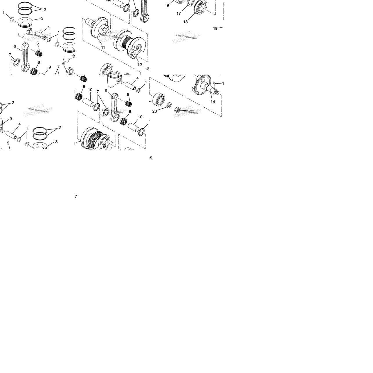Piston & Crankshaft