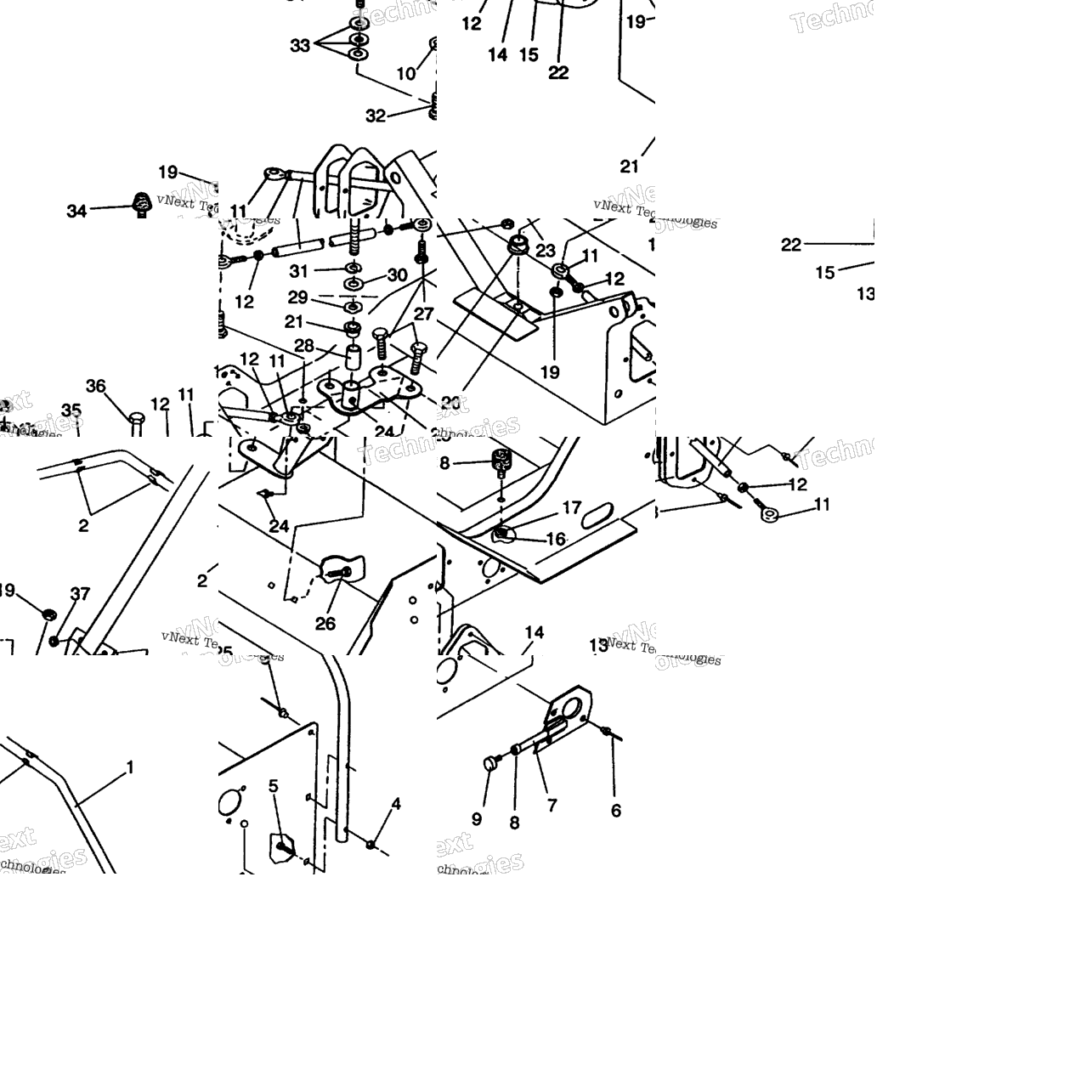 Steering Assembly Storm E940782 & Storm Sks E940582
